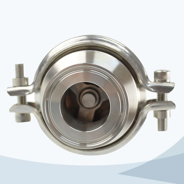 Stainless Steel Hygienic Grade Clamped Middle Clamp Nrv Check Valve