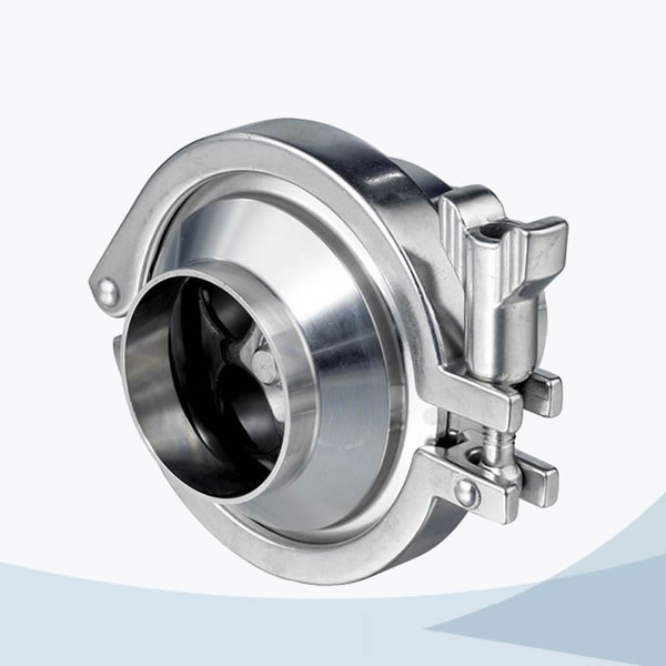 Stainless Steel Hygienic Grade Clamped Middle Clamp Nrv Check Valve